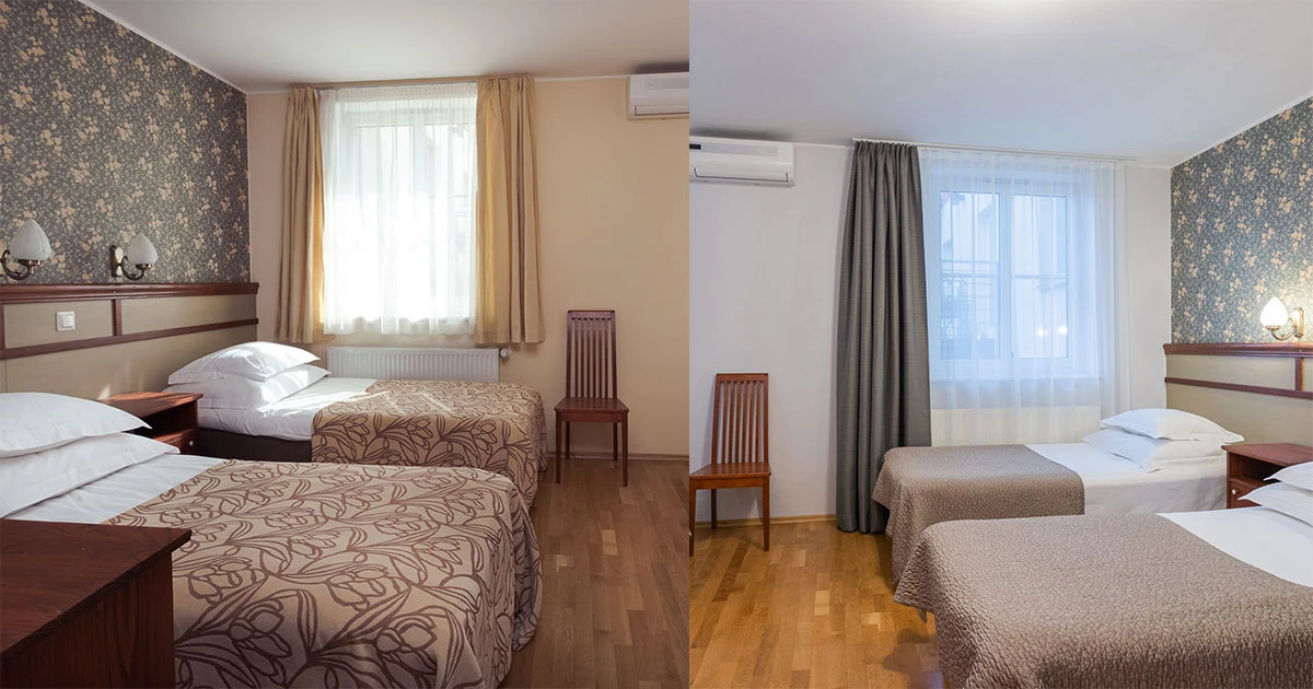 Kolmekohaline tuba Villa Wesseti hotellis Pärnus